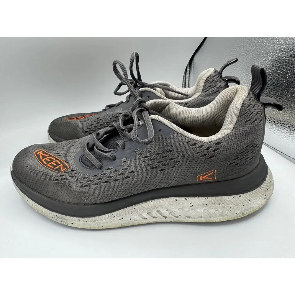 KEEN Utility Vista Energy Shift Men’s 11.5 Gray Orange Work Shoes Anti-Fatigue